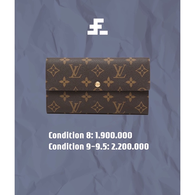 Ví Lv dài authentic 100%