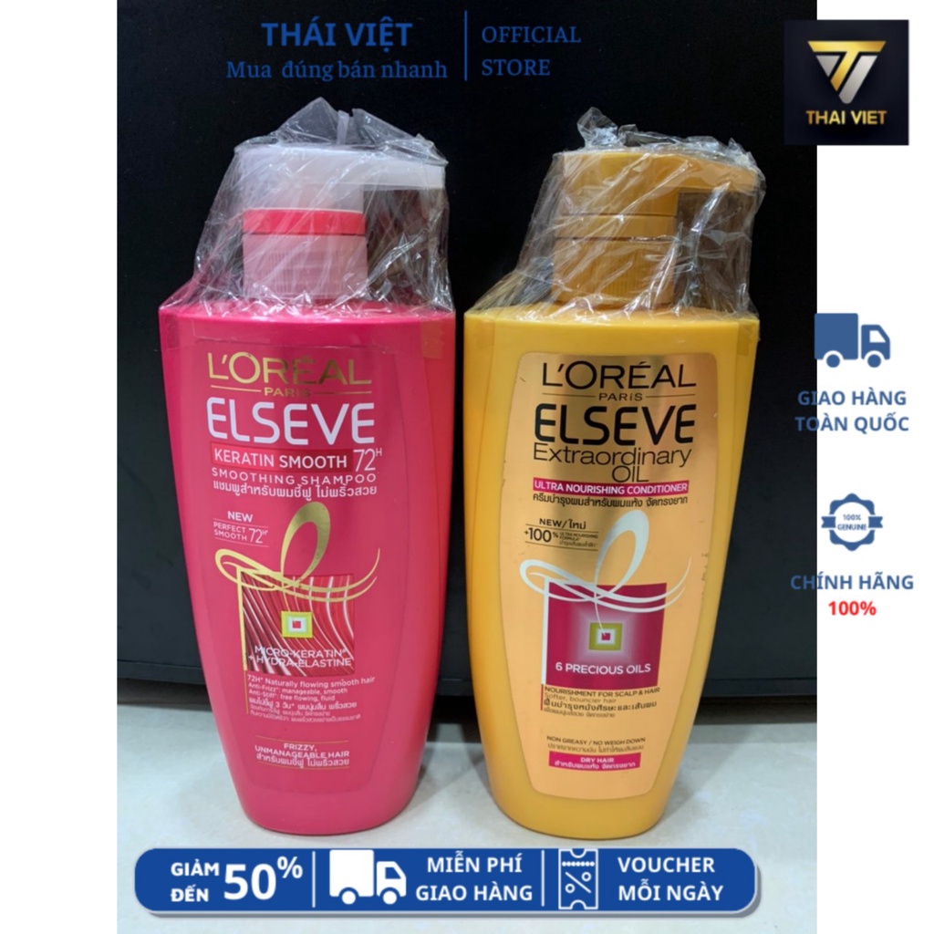 Dầu gội Loreal xuất xứ Thái Lan chuẩn Mall