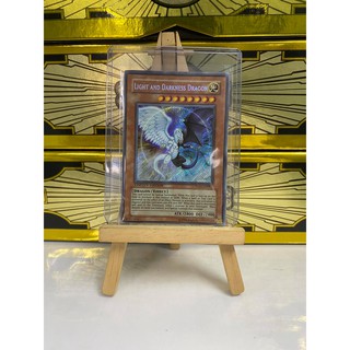 [ Dưa Hấu Yugioh ] Lá bài thẻ bài Light and Darkness Dragon - Secret Rare - Tặng bọc bài nhựa bảo quản