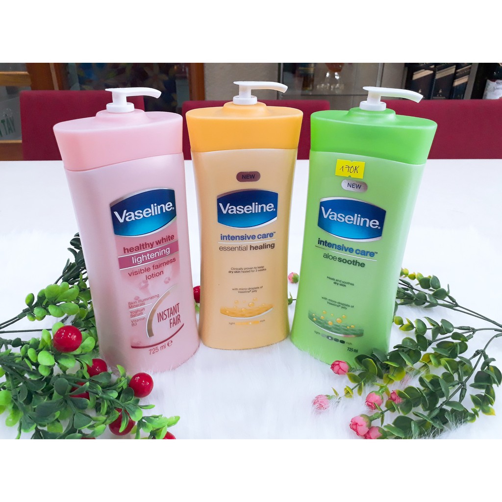 Sữa dưỡng thể Vaseline 725ml