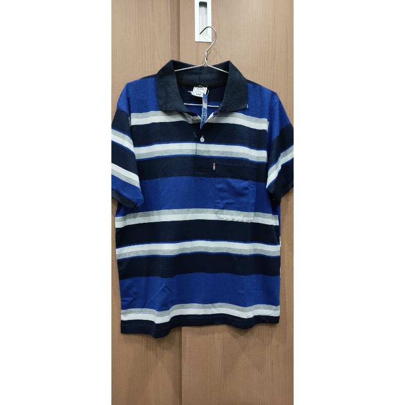 Áo thun sọc nam có cổ