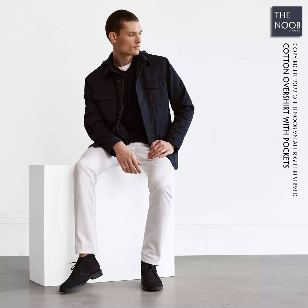 Áo Khoác Khaki Túi Hộp - 2021AK92