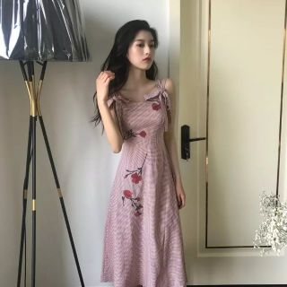 [ORDER] Đầm ulzzang thêu hoa tiểu thư cực xinh 😍