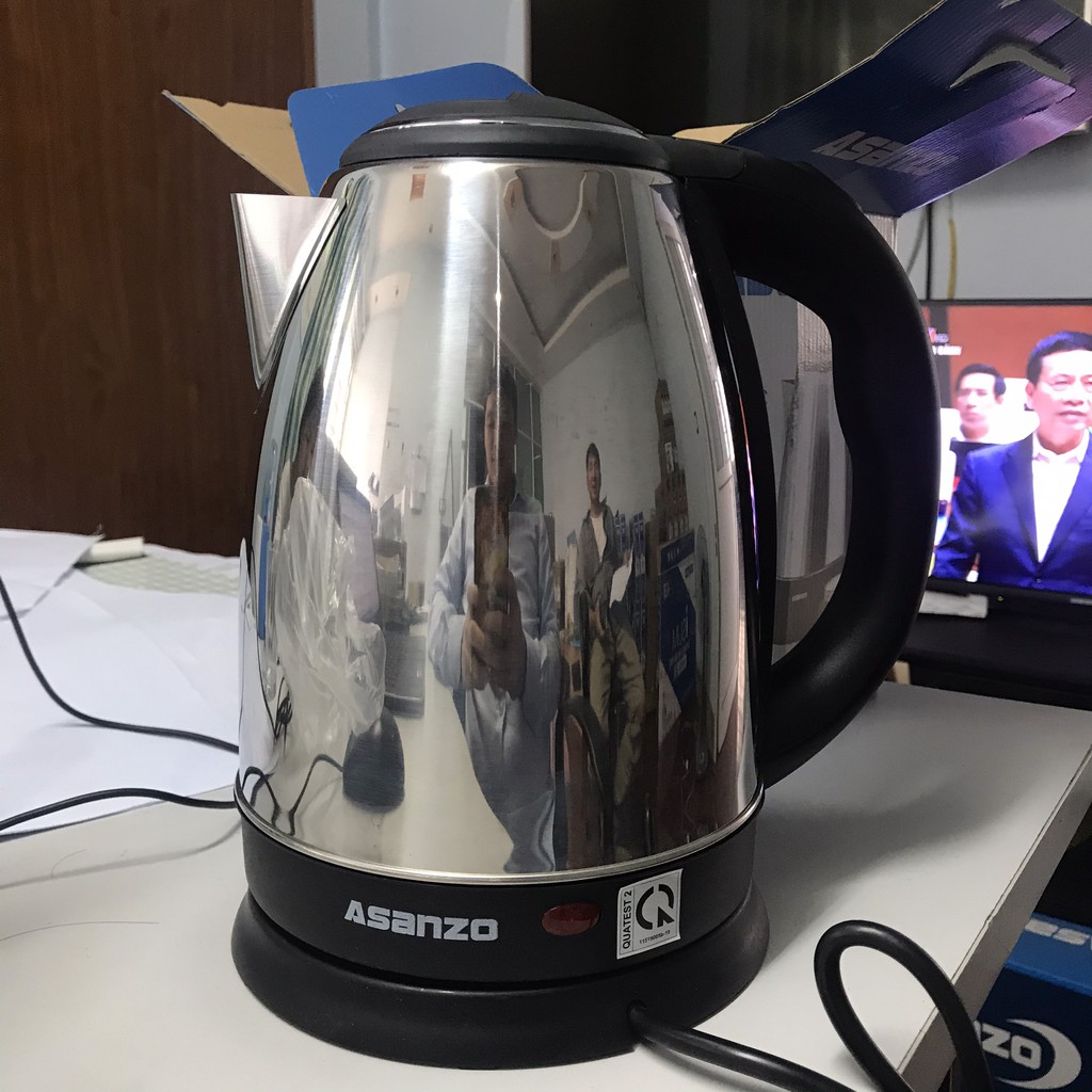 Ấm siêu tốc bình đun Asanzo SK-1800 SK1800 bảo hành 6 tháng