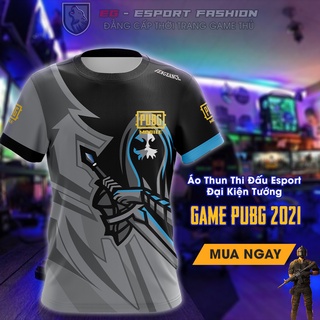 Áo thun thi đấu Esport Game PUBG Đại Kiện Tướng The Ghost - Thiết kế theo Logo Team
