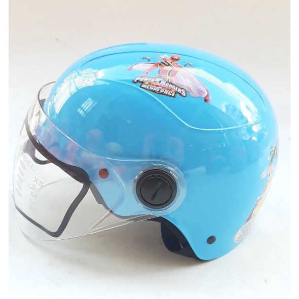 Mũ bảo hiểm cho bé 1/2 đầu có kính - siêu xinh - Dành cho bé từ 3 đến 6 tuổi - amby - giao tem ngẫu nhiên