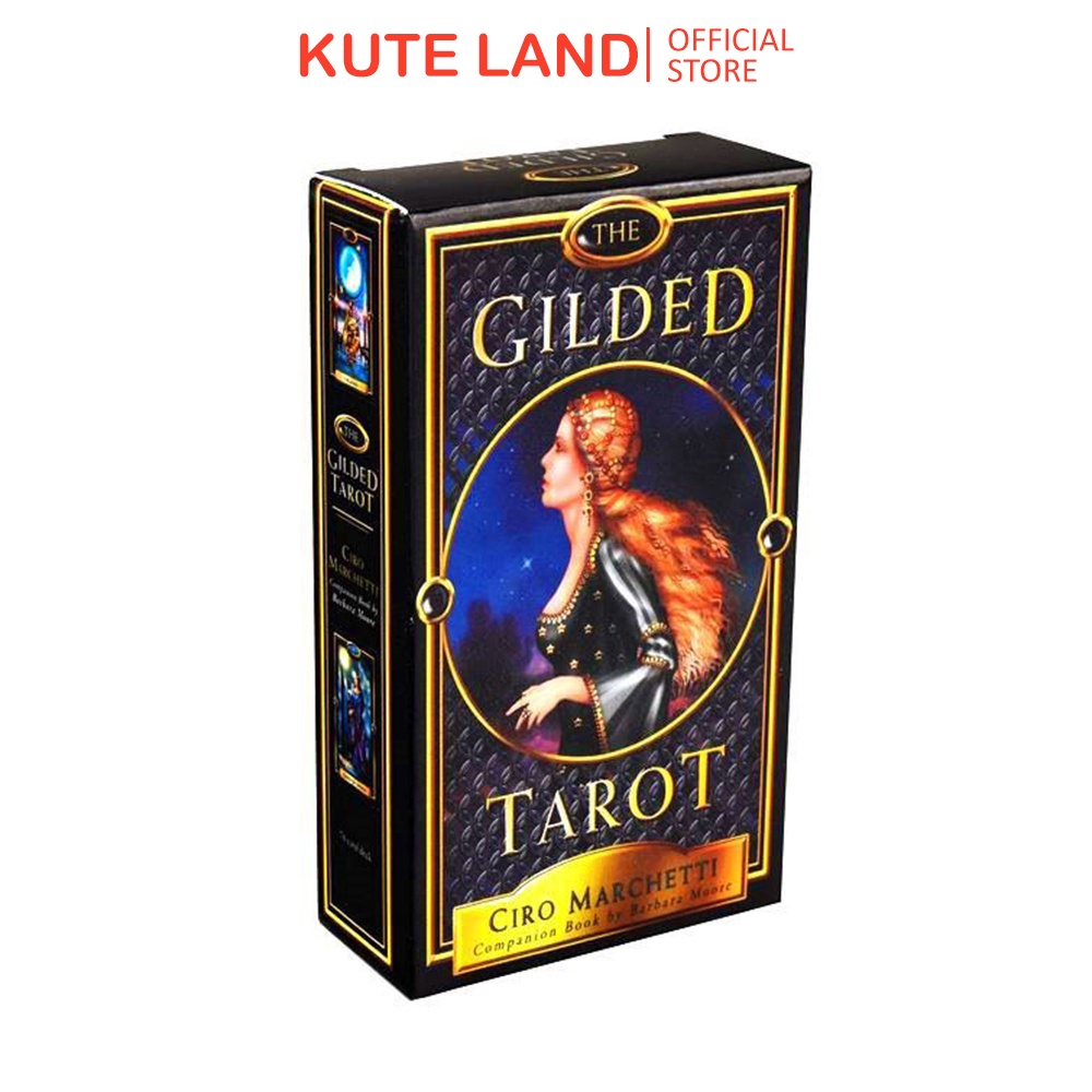 Bài Tarot The Gilded 78 Lá Bài Tặng Hướng Dẫn Tiếng Việt Và Đá Thanh Tẩy C25