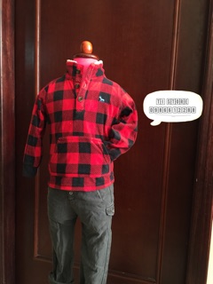Áo nỉ cổ lông Carter
