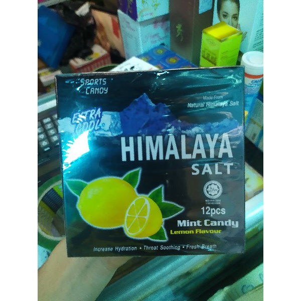 Kẹo Chanh Muối Himalaya Bạc Hà 1 Hộp 12 Gói NCFOODVN