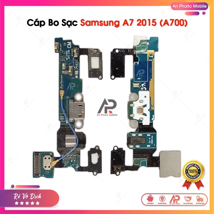 Cụm Chân Sạc Samsung A700 / A7 2015 - Cáp Bo Sạc Samsung Galaxy A700 Zin Bóc Máy