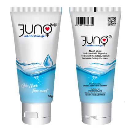 Gel bôi trơn tinh chất gốc nước trơn mượt JUNO 50gr