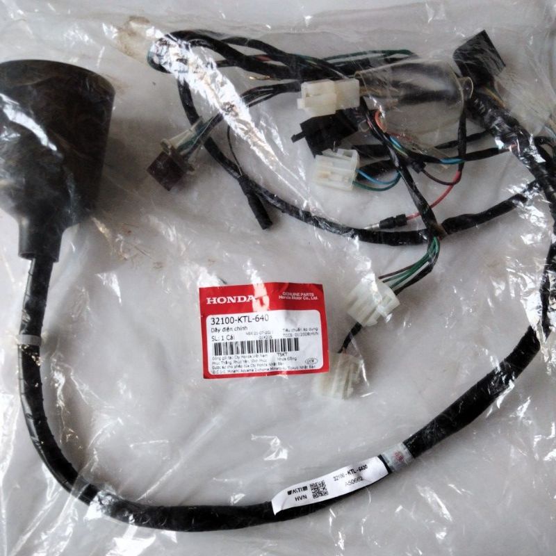bộ dây điện sườn honda chính hãng lắp cho wave A100 wave Rs100 wave S100