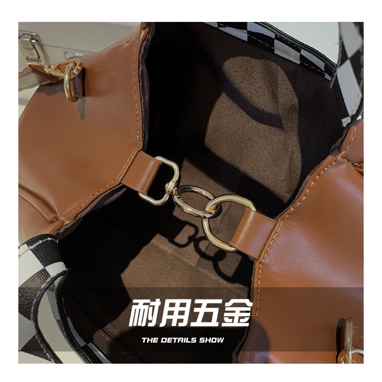 Túi xách JASMIN NOIR tote sọc thời trang đơn giản cho nữ