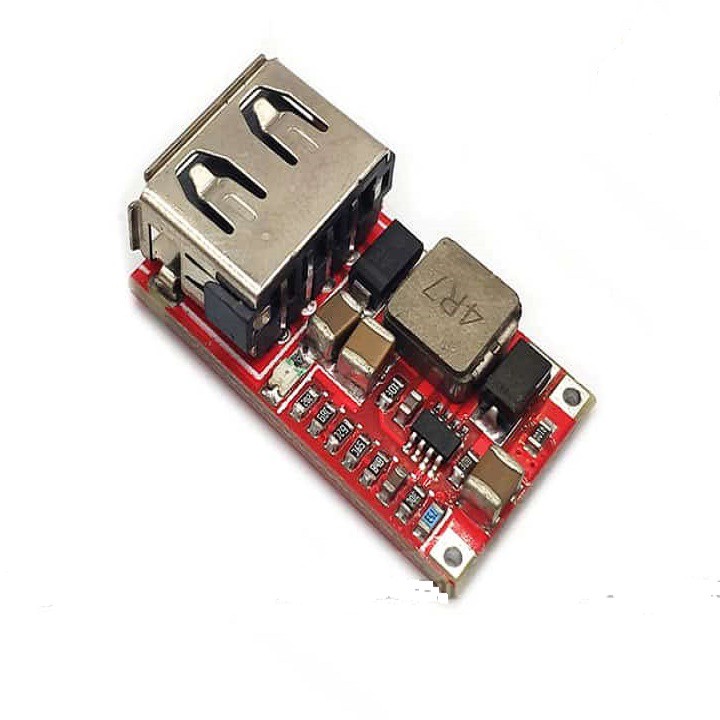 MẠCH HẠ ÁP DC-DC 6-24V12V24V XUỐNG 5V 3A USB SẠC DIỆN THOẠI