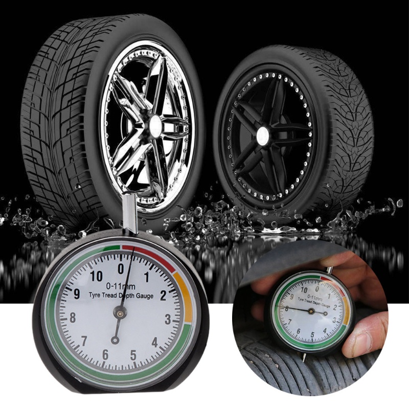 Máy Đo Độ Sâu Lốp Xe 0-11mm / 0-0.43inch