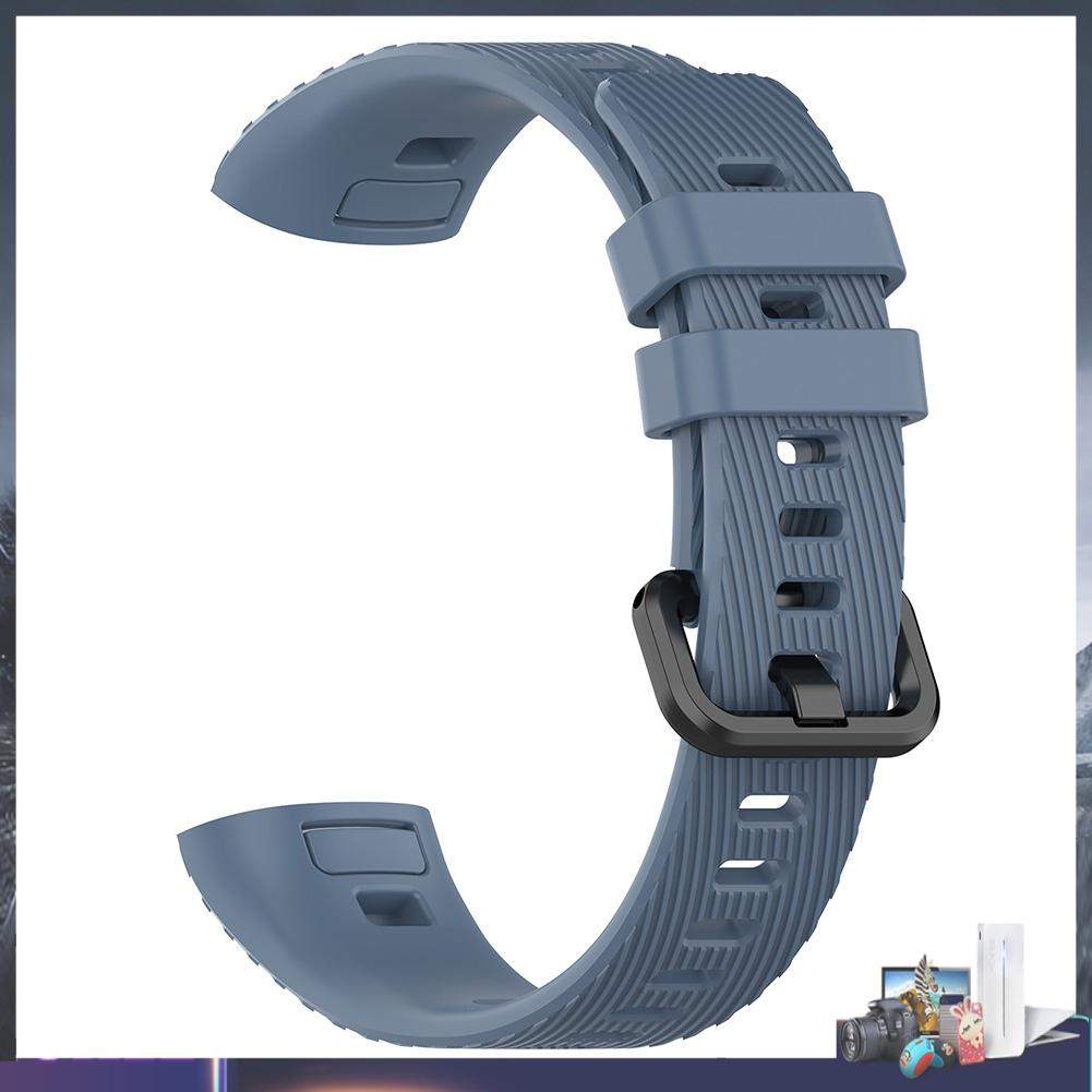 Dây đeo silicone có khóa cho đồng hồ thông minh Huawei Band 4 Pro TER-B29S