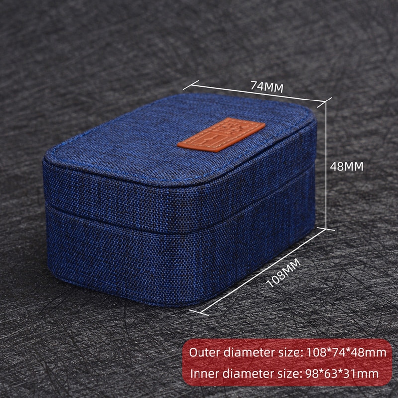 Hộp Đựng Tai Nghe Bằng Vải Canvas Cao Cấp Hấp Thụ Sốc Cho NX7 MK3 / TANCHJIM