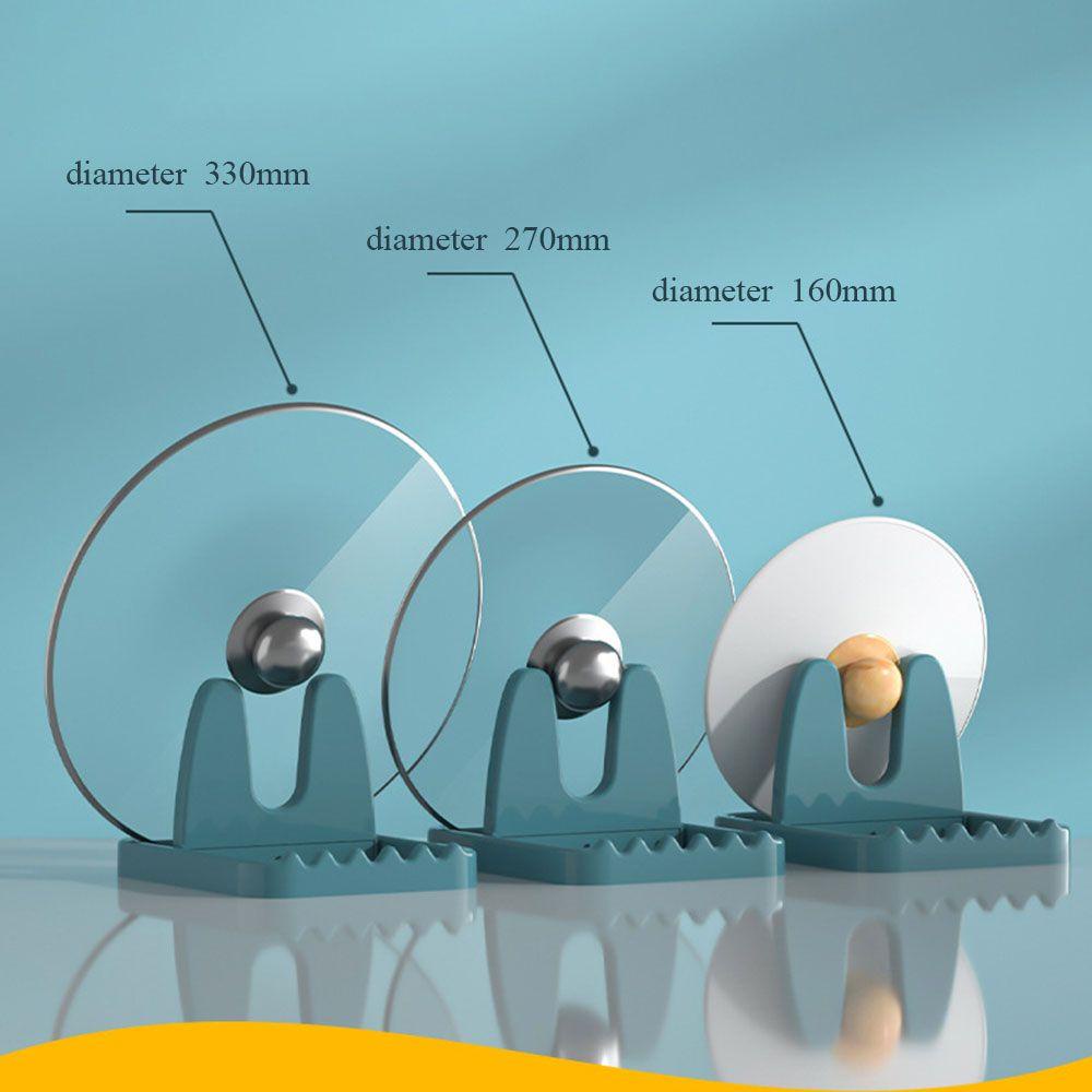 Giá Đỡ Nắp Nồi / Muỗng Gấp Gọn Để Bàn Tiện Lợi Dành Cho Nhà Bếp