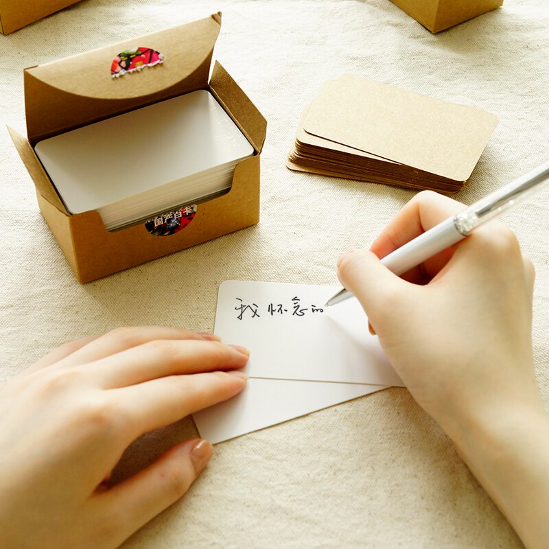 Card giấy và bút nhũ, dùng để viết ghi chú, viết thiệp, thư cảm ơn...