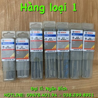 (HÀNG LOẠI 1)  Mũi khoan bê tông Bosch xanh cao cấp 6-16