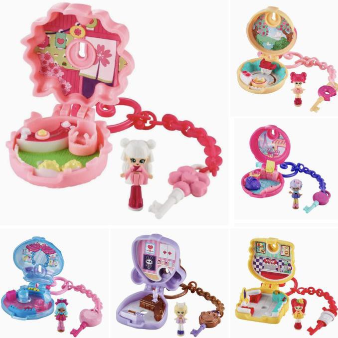 Shopkins Thẻ Treo Túi Xách Series 3 - Phô Mai