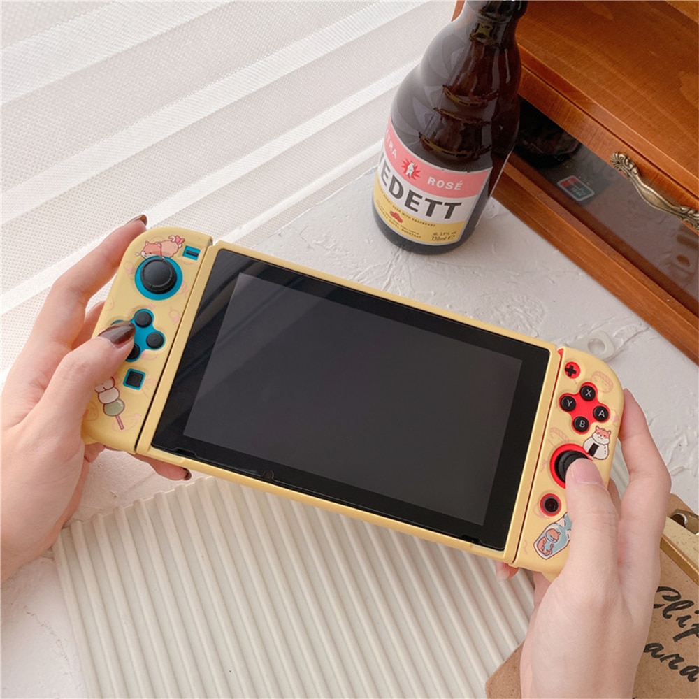 Vỏ Bảo Vệ Bằng TPU Dễ Thương Cho Tay Cầm Chơi Game Nintendo Switch