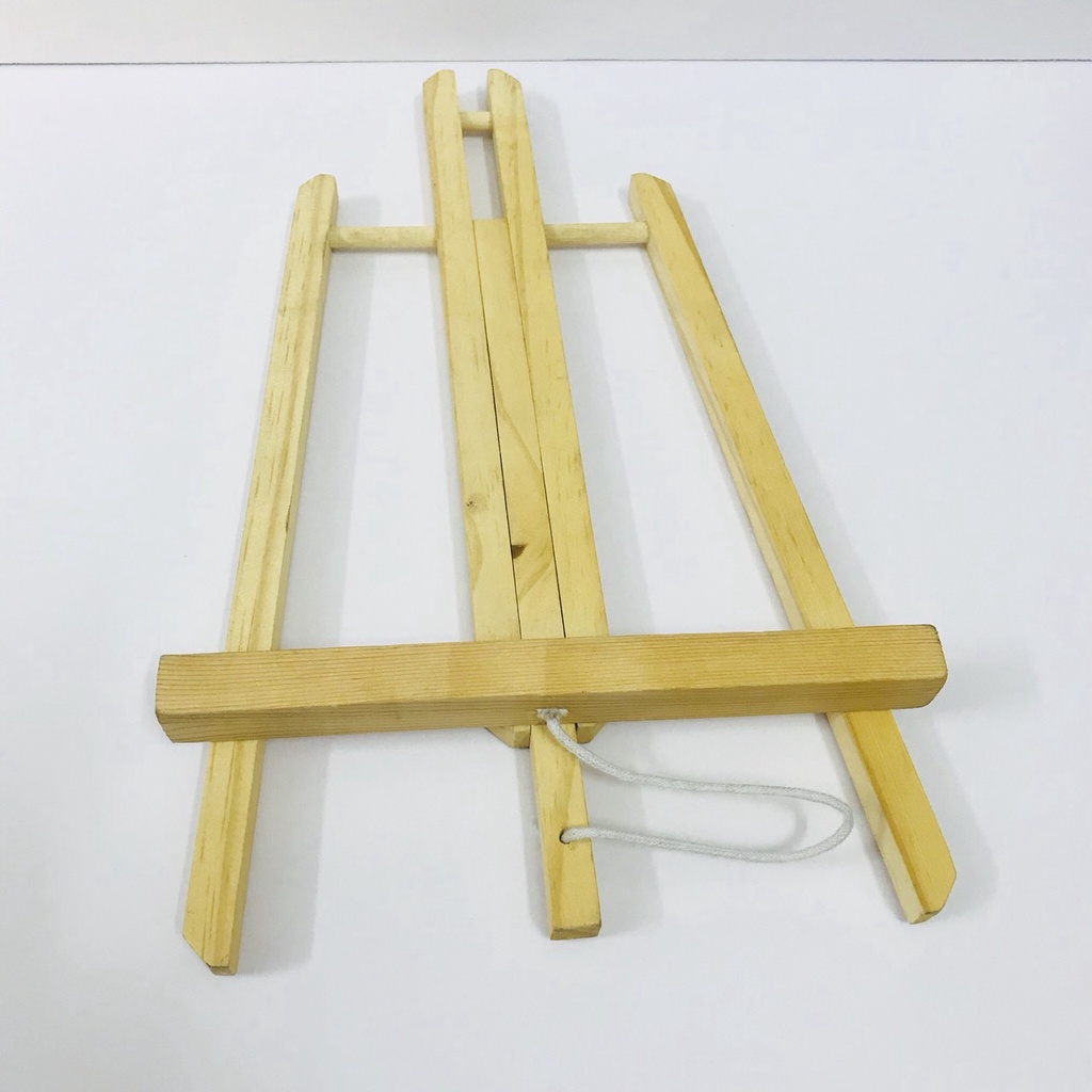 Giá Vẽ tranh Gỗ Mini để bàn standee gỗ kích mini thước A4,A3,A2 tiện lợi cho bé