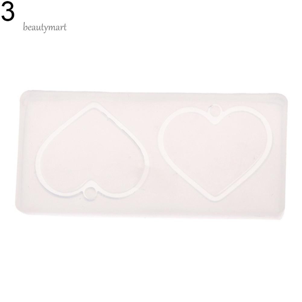 Khuôn silicone làm đồ trang sức/mặt dây chuyền nhiều kiểu tiện dụng