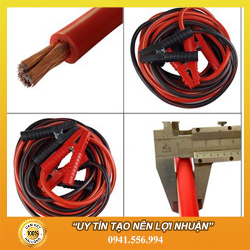 Dây câu bình ắc quy ô tô, xe hơi dài 2,2m dòng 500A