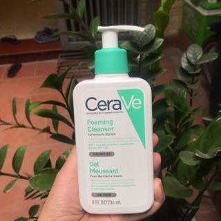 SỬA RỬA MẶT CeraVe 236ml - Bản Pháp
