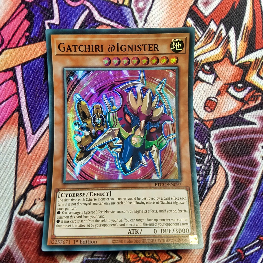 Thẻ bài Yugioh chính hãng | Gatchiri @Ignister | ETCO Super rare.