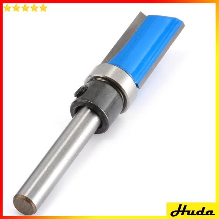 Mũi phay gỗ thẳng bi ngược 1/4*12mm  -  đồ làm mộc