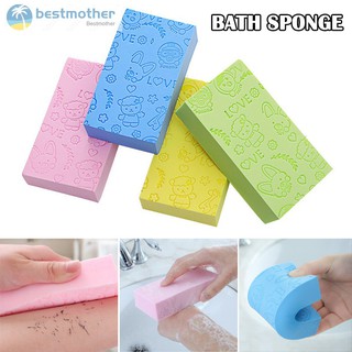 ✿bm✦ miếng bọt biển chà lưng tẩy tế bào chết khi tắm