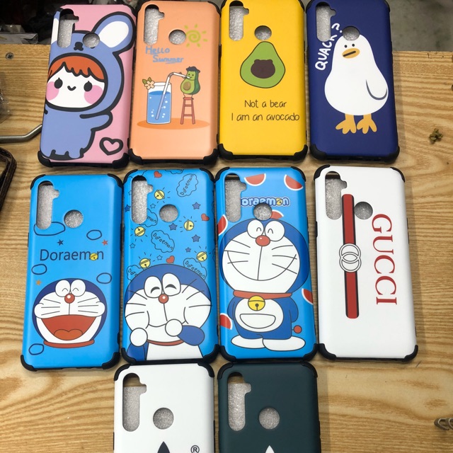 Ốp lưng Realme5 /5s/5i/ Realme C3 dẻo đen chống sốc in hình kute