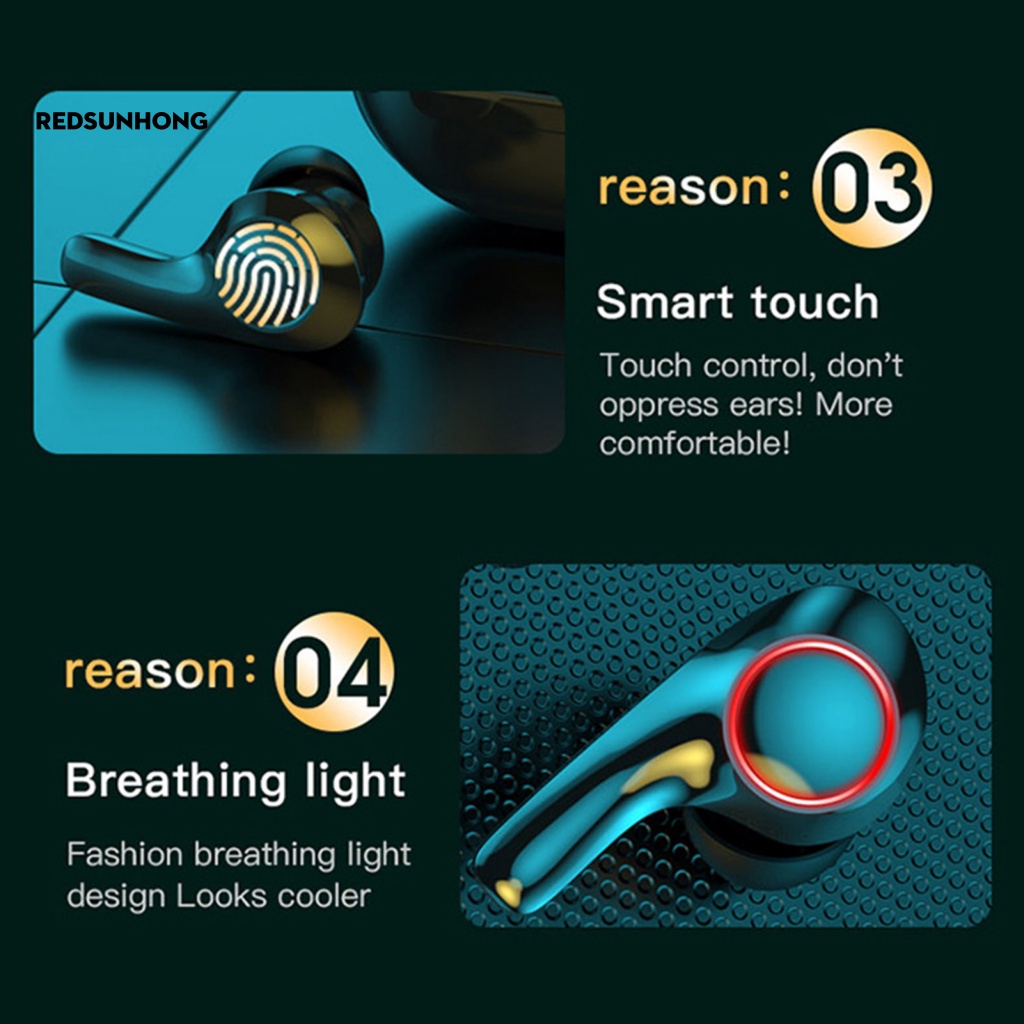 Tai Nghe Bluetooth RSH.z 5.1 Phong Cách Thể Thao Thời Gian Chờ Lâu