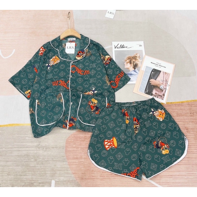 SET đồ bộ đùi cánh dơi 2 túi - 22.Lystore