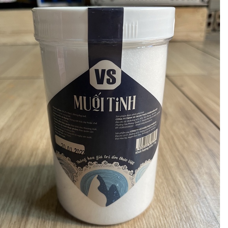 Muối tinh VS hũ 1kg