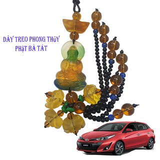 Khánh Ngọc Quan Thế Âm Bồ Tát Phong Thủy Treo Trên Xe Hơi PT-01