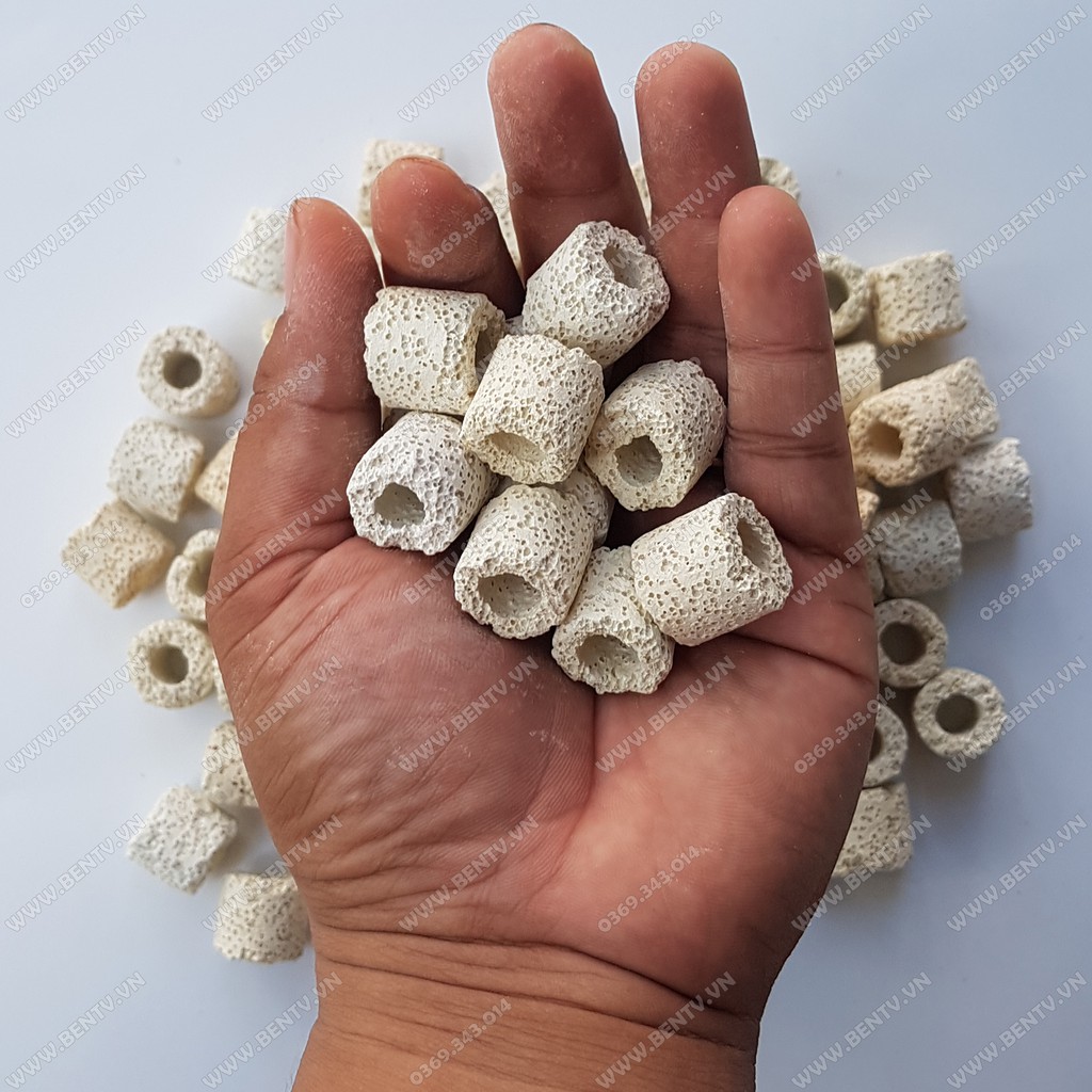 1 Kg Sứ Lọc Trắng - Sứ Lọc Nước Bể Cá Cảnh