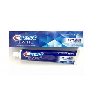 Kem Đánh Răng Trắng Răng Crest 3D Advanced Whitening 170g