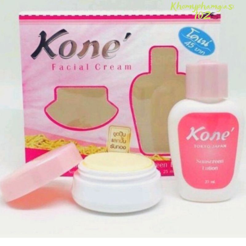 Kem Koné Thái Lan, Kem Dưỡng Trắng Da Mặt Ngừa Mụn Nám Hàng Chính Hãng.