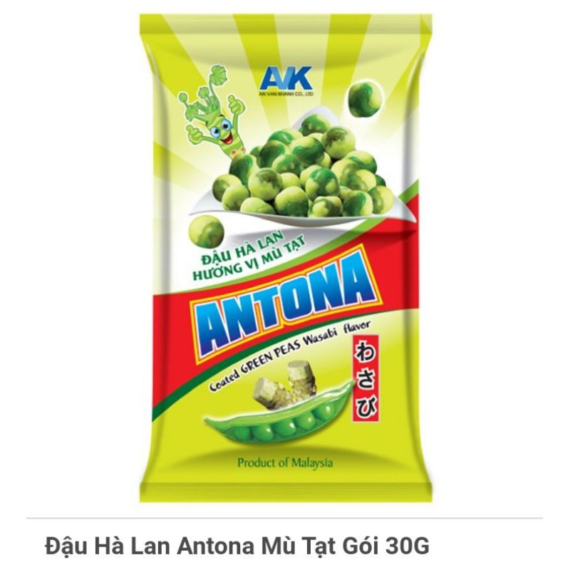 Đậu Hà Lan Mù Tạt Antona 30g