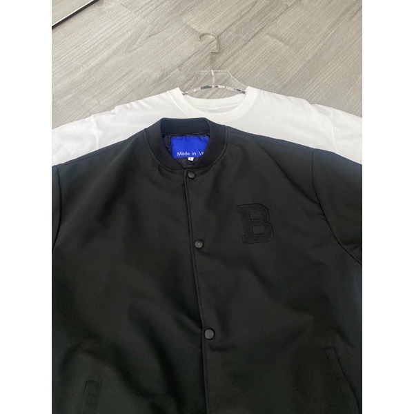 Áo bomber dù hàng cao cấp kèm ảnh thật