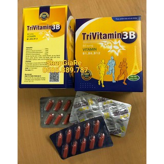 Trivitamin 3B bồi bổ sức khỏe, nâng cao thể trạng, hỗ trợ kén ăn, người suy nhược, bị lao lực, mất ngủ