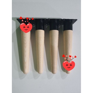 CHÂN GỖ TẦN BÌ TRÒN + ĐẦU BỊT SIZE 70CM