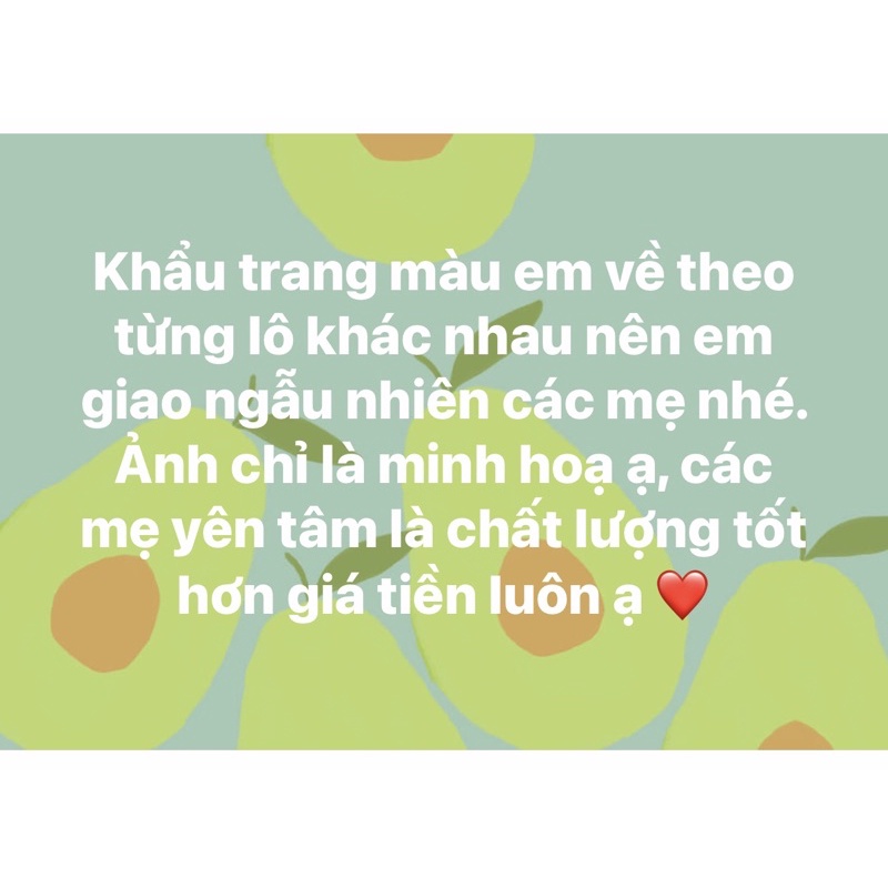 Khẩu trang vải 2 lớp cho bé (0-2y,2-5y) - giao màu ngẫu nhiên theo từng lô [ 1 lớp vải + 1 lớp lưới]