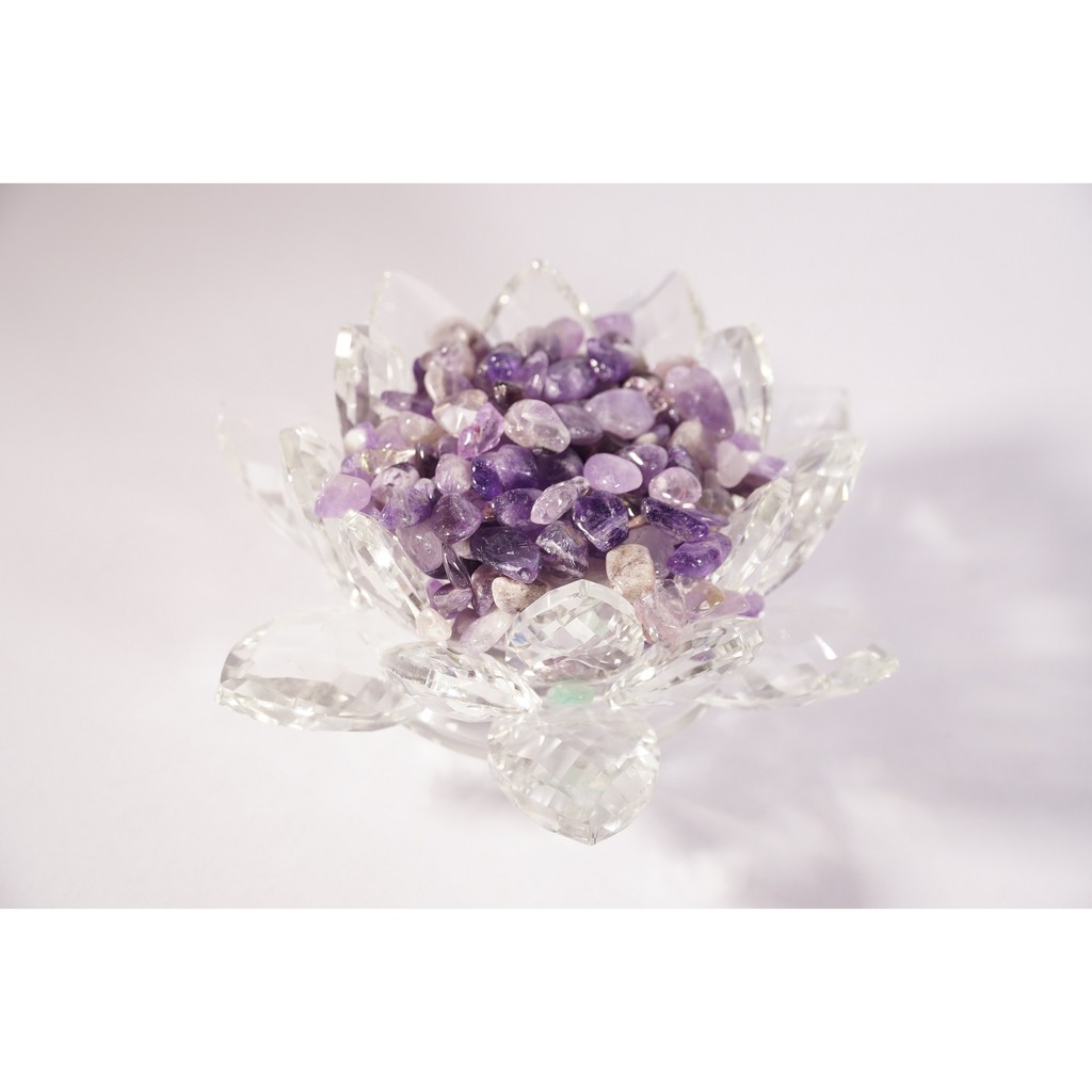 100g đá thạch anh vụn nhiều màu phong thủy cao cấp tự nhiên 100% - Hạt lớn | BigBuy360 - bigbuy360.vn