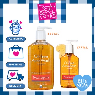[Đủ Size] Sữa Rửa Mặt Kiềm Dầu + Kiểm Soát Mụn Neutrogena Oil Free Acne Wash