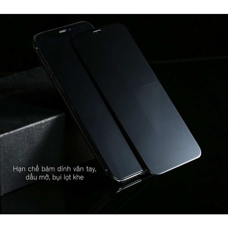 Cường lực full màn hình chống vân tay cho iphone 13 promax - 6G độ cứng 9H cao cấp
