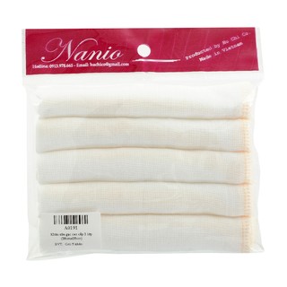 Combo 20 khăn sữa gạc cao cấp 2 lớp (25x28cm) (4 gói)